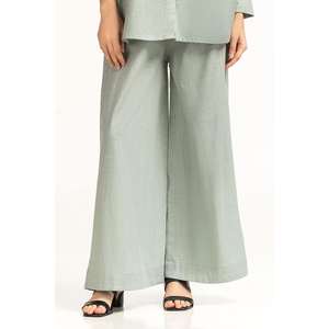 Pantalones de Moda para Mujer WM-COD-WS24-220B, Cintura Alta/Baja, de Algodón, Pierna Ancha, Transpirables, en Varios Colores, Tallas XS-3XL, para Primavera - Product Image 3