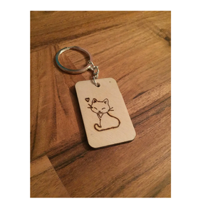 ที่ดีที่สุดคุณภาพคลาสสิกออกแบบของขวัญบุคคลไม้พวงกุญแจเดินทะเลและพวงกุญแจด้วยไม้ธรรมชาติขัดขายร้อน - Product Image 5