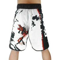 Shorts de compression MMA pour hommes en Spandex/Polyester avec impression par sublimation personnalisée UFC