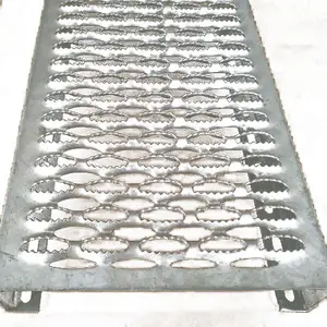 Rejilla industrial de seguridad de pasarela de puntal de agarre de aluminio de alta calidad
