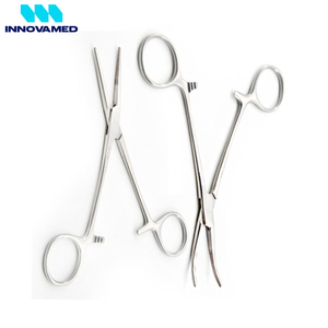 Pinzas Kelly Curvas y Rectas de Acero Inoxidable Premium, Pinza Hemostática con Bloqueo, Instrumento Quirúrgico, Dental y Veterinario Reutilizable - Product Image 4