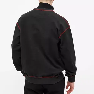 Male Sweat Shirt With Crew Neck Hot Design OEM Custom Made Men Cotton <b>Plain</b> <b>Sweatshirt</b> With Long Sleeve - Product Image 2