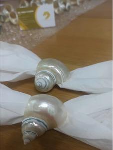 Anneaux de serviette coquillage pour présentation de table, style de mariage et achat en gros pour l'exportation dans le monde entier - Product Image 4