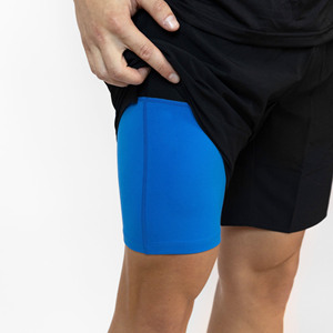 Custom Men's Quick Dry Polyester Running <b>Shorts</b> Sporty Gym <b>Compression</b> Fitness <b>Shorts</b> with Solid Pattern for Workouts Sports - Product Image 1