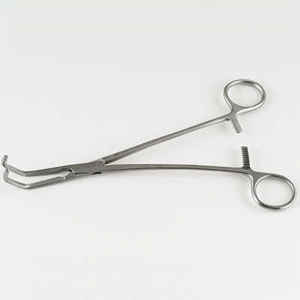 Pinza Bronquial Lees, Juego de Instrumentos Quirúrgicos Torácicos, Pinza para Cirugía Pulmonar, Acero Inoxidable de Grado Médico, Reutilizable, Uso Manual, CE - Product Image 2