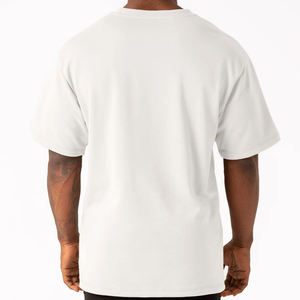 Camiseta de Manga Corta Antibacteriana 100% Algodón para Hombre, Talla Grande, Ajuste Holgado, Estampada, de Alta Calidad, Suave - Product Image 2