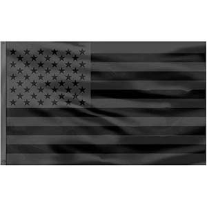 USA TOP FLAGSINC Pack de 5 drapeaux américains noirs de la richesse de la culture américaine 3x5 350g pour utilisation en extérieur/intérieur (100D) - Product Image 3