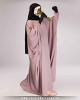 Abaya longue unie à manches longues pour femme musulmane, robe islamique modeste, respirante, écologique, élégante pour adultes