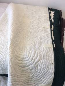 Edredón Hawaiano hecho a mano 100% relleno de algodón puro estilo bloque de madera tradicional edredones de algodón impresos a precio de fábrica - Product Image 5