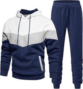 Survêtement respirant 2 pièces grande taille avec logo personnalisé unisexe 100% coton imprimé Technics pour l'hiver - Product Image 2