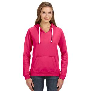 Sudaderas con Capucha Personalizadas de Invierno para Mujer, 100% Algodón, Cuello en V, con Cordón Ajustable - Product Image 1