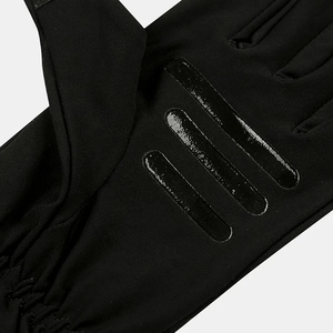 Gants de fitness chauds d'hiver à revêtement brillant antidérapant, gants de vélo en polyester avec écran tactile, coupe-vent - Product Image 6