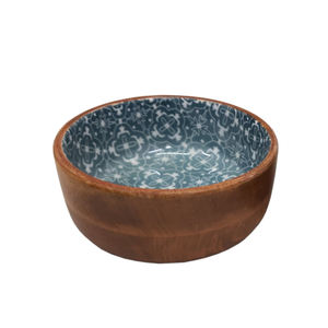 Wood Fruit <b>Bowl</b> Christmas Decorative Solid Eco Friendly Wooden <b>Bowl</b> Logo Custom Acacia Wood Round Shape Salad - Product Image 1