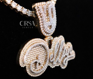 Petit pendentif Deliyo en diamant élégant le plus demandé pour les cadeaux d'anniversaire ou d'anniversaire disponible au prix d'exportation - Product Image 5