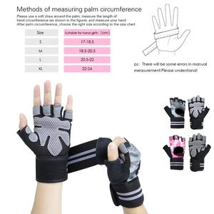 NUEVOS Guantes de Piel Duraderos para Levantamiento de Pesas con Correa de Muñeca Ajustable, Diseño Transpirable de Dedos Completos para Uso Deportivo Unisex en el Gimnasio - Product Image 3