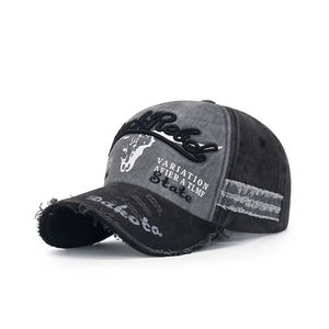 Wholesale Baseball Caps Unique Design Custom Embroidery Men's Causal Trucker <b>Hats</b> - Product Image 6