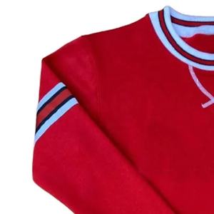 Pull à col rond en polyester/coton de qualité supérieure pour homme, design tendance, logo personnalisé, respirant, séchage rapide, coupe classique - Product Image 3