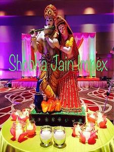 Statue Diya pour décorations de mariage Ornement élégant pour améliorer l'ambiance de célébration - Product Image 3