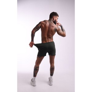 Calzoncillos Bóxer para Hombre, 100% Algodón, Negros, Transpirables, Suaves, Cómodos, Ajuste Elástico, Tallas 48-66 - Product Image 3