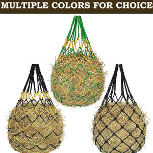 ถุงใส่หญ้าแห้งแบบแข็งแรงทนทานแบบแขวนกระเป๋าใส่อาหารม้าทำจากหญ้าแห้งแบบสี่ด้านใช้ง่ายมีหลายสี - Product Image 5