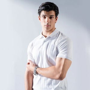 Vente en gros directe d'usine polo pour hommes tricoté gaufré logo personnalisé t-shirt polo tricoté blanc 100% coton aiguille gaufré goutte - Product Image 3