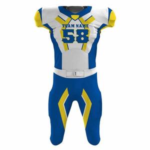 Dernier arrivage de maillots d'équipe sportive pour hommes ensembles de pantalons de haute qualité uniformes de football américain à séchage rapide élégants durables et respirants - Product Image 1