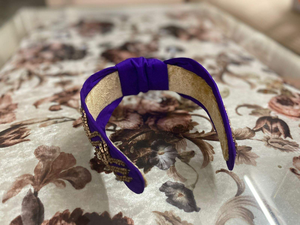 Diademas Anudadas Hechas a Mano Más Vendidas para Mujer, Accesorio de Moda de la India - Product Image 5
