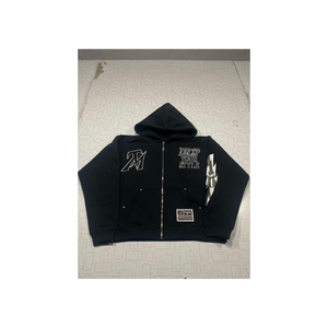 Nouveaux pulls à capuche décontractés respirants pour hommes 100% coton Sweats à capuche pour hommes à manches longues Premium OEM Vente en gros Fabricant de pulls - Product Image 6