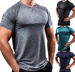 Nueva Camiseta Deportiva de Compresión para Hombre, Ropa de Gimnasio, Impresión de Logotipo Personalizado, Servicio OEM Disponible, Ligera - Product Image 4