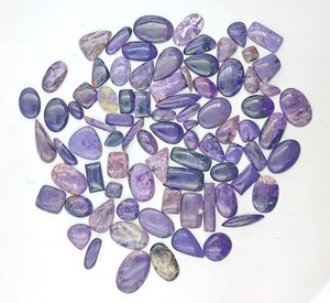 Lote de piedras preciosas Charoite, piedra Charoite única, lote de cabujón suelto Charoite púrpura elegante, piedra preciosa Charoite púrpura de calidad rara. - Product Image 2