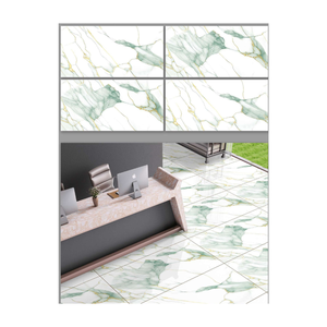 Carreaux de sol et de mur en grès cérame vitrifié GVT PGVT 600x1200mm 600x600mm 60x60cm Finition brillante Épaisseur 8,5 mm et 9 mm Exportateur indien - Product Image 1