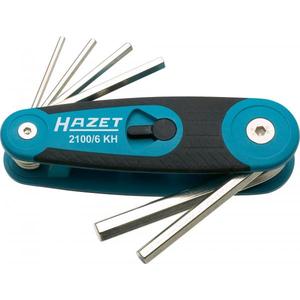 ชุดประแจหกเหลี่ยมเคลือบนิกเกิล Hazet ขนาดเมตริก 6 ชิ้น - Product Image 1