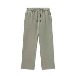 Pantalones Deportivos de Felpa con Logotipo Bordado Personalizado, Pantalones de Chándal de Algodón Grueso con Pierna Ancha y Recta para Hombre - Product Image 6