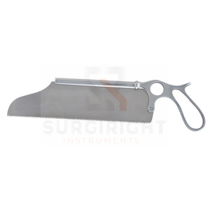 Satterlee <b>Bone</b> <b>Saw</b> 13 Ring Handle Cutting Edge Large Blade Orthopedic <b>Saw</b> By Surgiright Instruments - Product Image 1