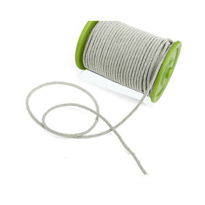 Cordon en macramé tressé de 4 mm, couleur or, finition enduite, haute ténacité, recyclable, personnalisable pour sacs, vêtements, chaussures, maison - Product Image 6