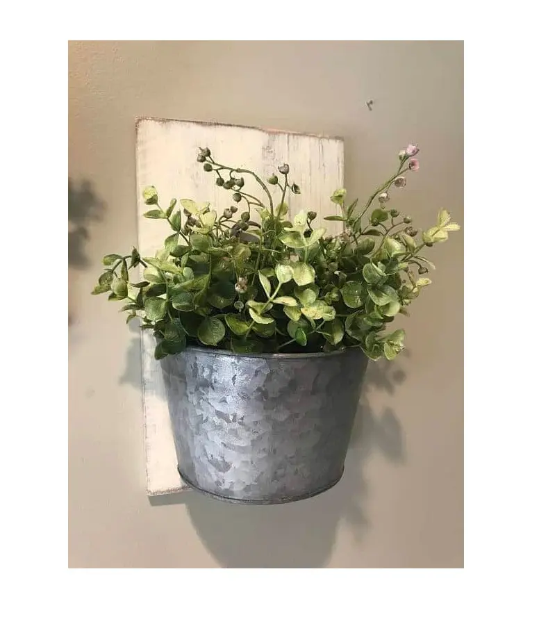 Metallrahmen Set hängen Pflanzer Wandbehang Töpfe Halter Wand dekor Blumentopf Indoor verwendet mit Blume