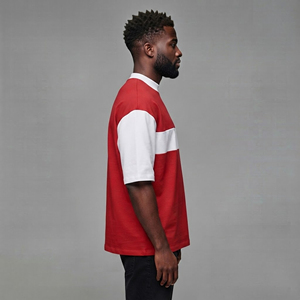 Nouvelle Arrivée T-shirts Homme Coupe Ample 210 g/m² 2 Couleurs Épaules Tombantes Anti-Boulochage Respirant 100% Coton - Product Image 6