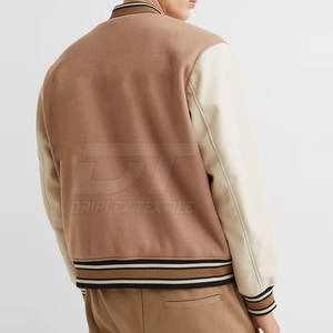 Mejor venta de ropa de moda Letterman chaqueta nuevo estilo a prueba de viento Letterman chaqueta para los hombres - Product Image 4