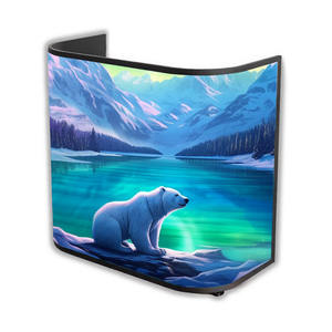 Layar Display LED berbentuk <span class=keywords><strong>U</strong></span> dapat digerakkan tingkat penyegaran tinggi untuk iklan Front-end - Product Image 2