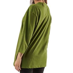 El último estilo, camisetas ligeras de talla grande para mujer, camisetas de verano en línea de venta superior hechas en Pakistán - Product Image 2