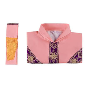 เสื้อคลุมศาสนาแบบดั้งเดิม ผ้าฝ้าย ปักโลโก้ตามสั่ง รับผลิตแบบ OEM ODM คุณภาพสูง ระบายอากาศได้ดี มีทุกขนาด - Product Image 2