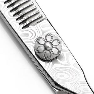 Ciseaux de barbier professionnels HERMANN MEDITECH, lames aiguisées, acier inoxydable, écologiques, légers, coupe de cheveux précise et fluide - Product Image 5