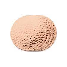 Sous-verres en laiton massif Sous-verres en cuivre faits à la main pour boissons Décorations de table Sous-verre pour Offre Spéciale pièces - Product Image 5