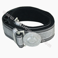 Nouvelle conception Ceinture en cuir noir pour officier SS Ceinture tactique pour officier SS Ceinture et boucle en brocart SS