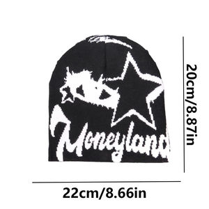 Gorro de punto estilo hip-hop callejero y2k de Glory Custom Fashion, tendencia de moda personalizada, gorros cálidos a prueba de frío para otoño e invierno - Product Image 4