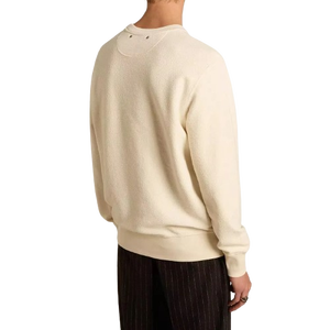 เสื้อสเวตเตอร์ปักลายสำหรับผู้ชายผ้าฝ้าย100% ใส่สบายระบายอากาศได้ดีพิมพ์ลาย - Product Image 2