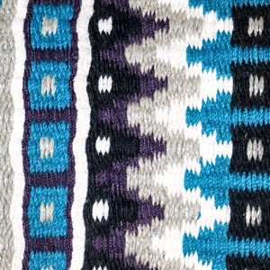 Western Show Horse Saddle Blanket Diseño de Nueva Zelanda Manta de sillín de lana hecha a mano Top Wool Saddle Pad Size - Product Image 3