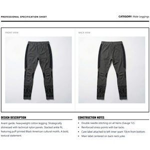 Custom Y2K Drip Men Techwear Pants Midweight <b>Velour</b> Embroidered Eco-Friendly Panel Patchwork Ripped Distressed <b>Trousers</b> - Product Image 6