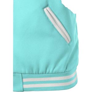 Blouson universitaire en toile personnalisable de haute qualité, séchage rapide, broderie, manches en laine, couleurs personnalisées, style vintage, épais, hiver - Product Image 2