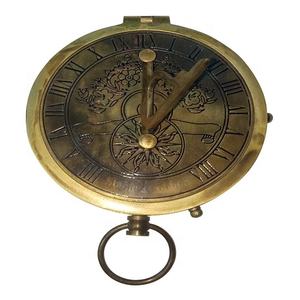 Nueva Brújula de latón portátil de alta calidad, aspecto Vintage de lujo, artículo de decoración para el hogar, diseño antiguo hecho a mano, producto estándar superior - Product Image 3